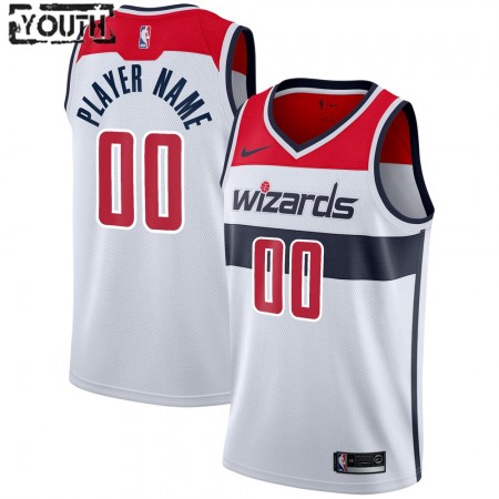 Maillot Basket Washington Wizards Personnalisé 2020-21 Nike Association Edition Swingman - Enfant